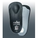 Ортопедическая каркасная полустелька для закрытой обуви с каблуком до 4 см – VIVA MINI BLACK